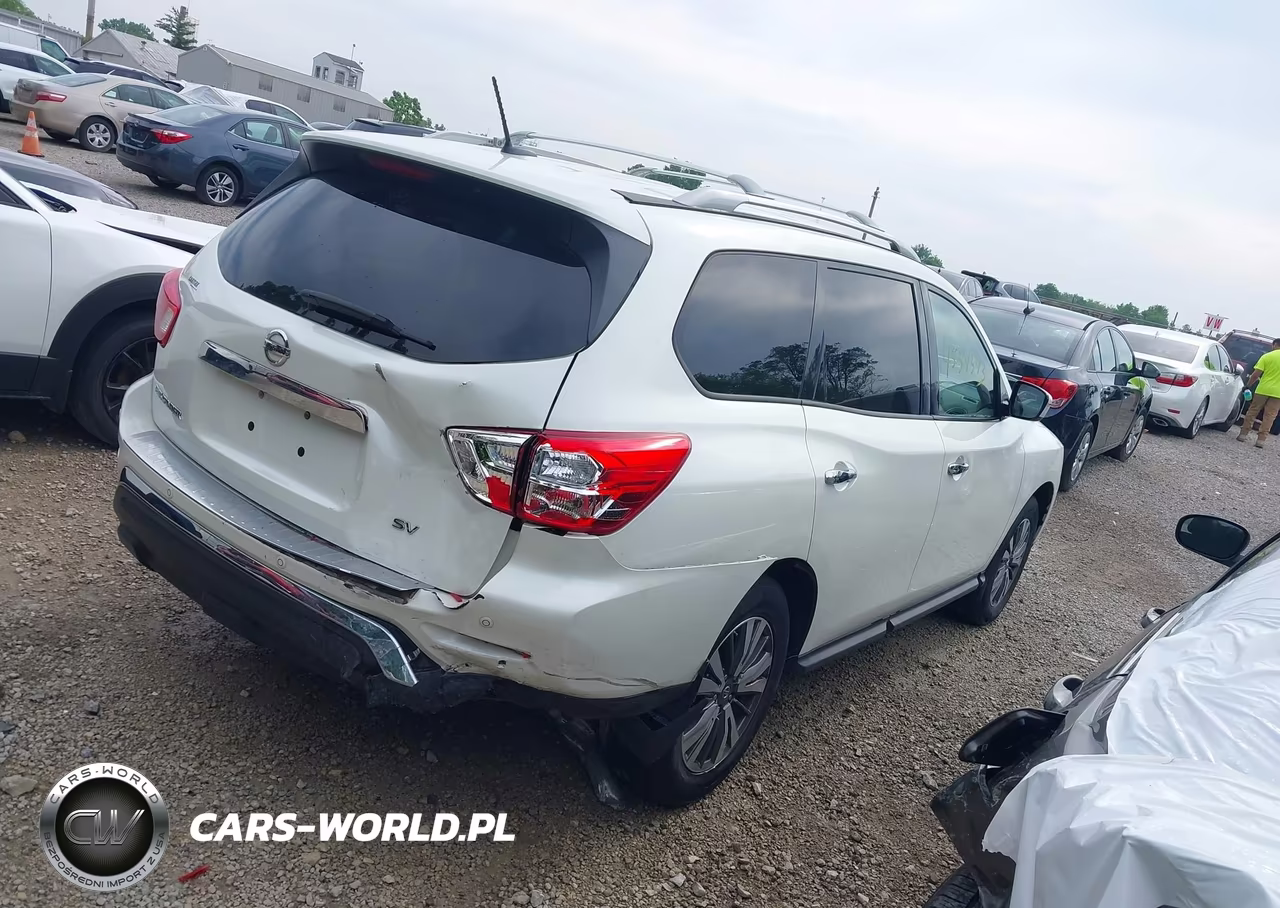 2017 Nissan Pathfinder Sv VIN:5N1DR2MN9HC622725 - 4