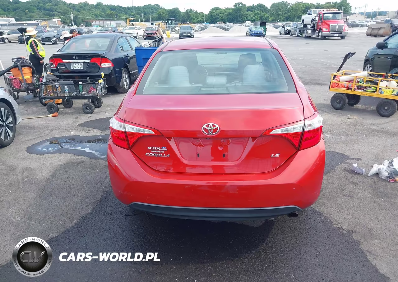 2016 Toyota Corolla Le VIN:2T1BURHE9GC606236 - 17