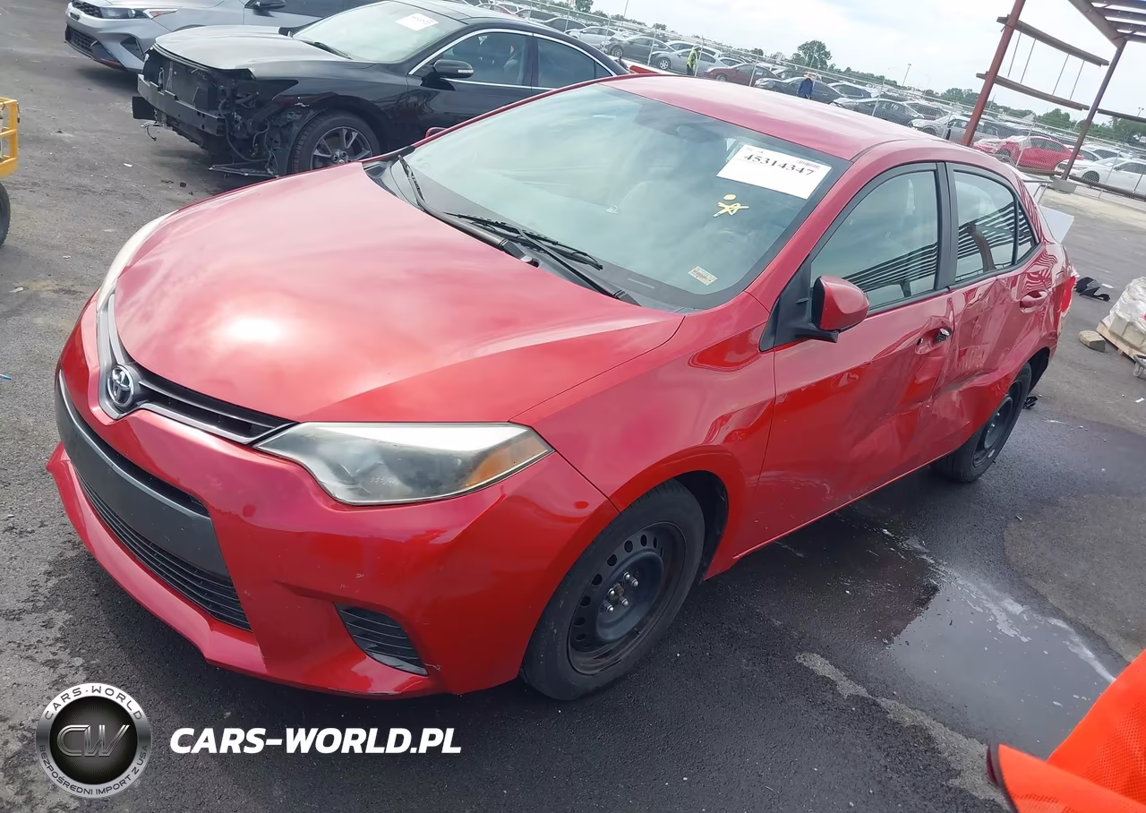 2016 Toyota Corolla Le VIN:2T1BURHE9GC606236 - 2