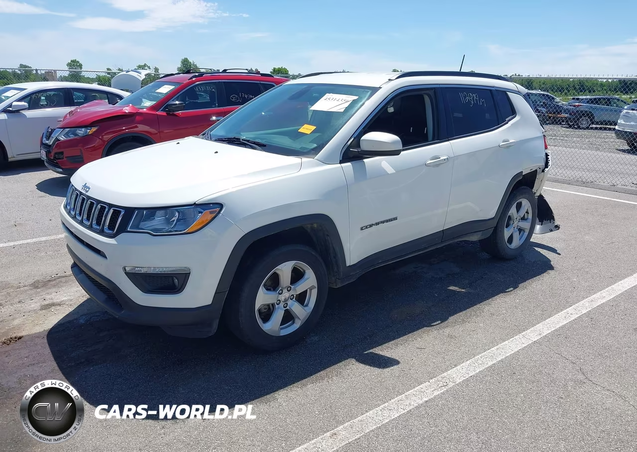 2020 Jeep Compass Latitude 4X4 VIN:3C4NJDBB1LT143233 - 2