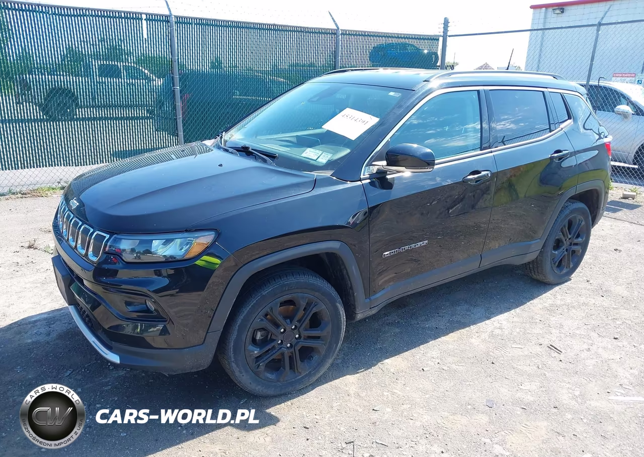 2022 Jeep Compass Limited 4X4 VIN:3C4NJDCBXNT186874 - 2