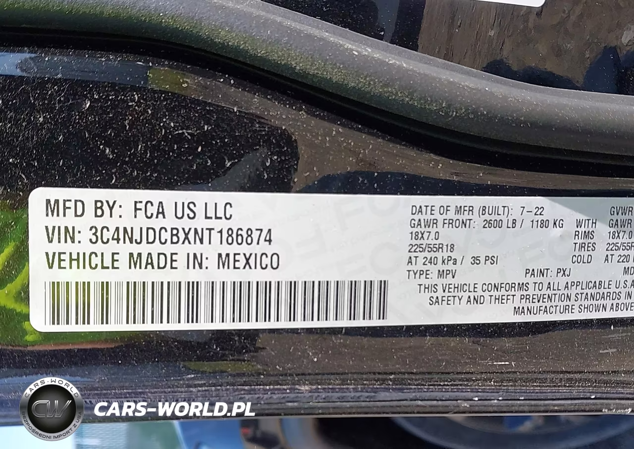 2022 Jeep Compass Limited 4X4 VIN:3C4NJDCBXNT186874 - 9