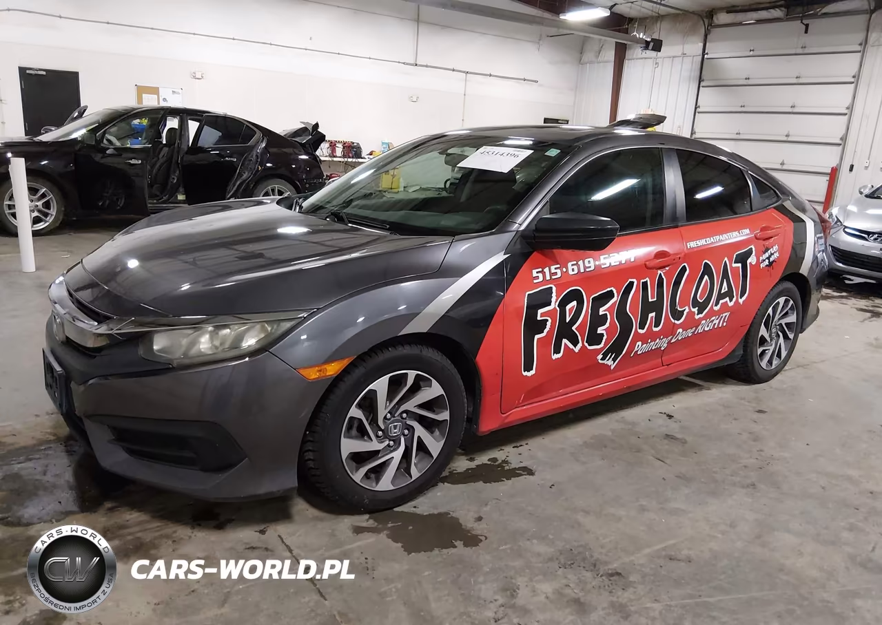 2016 Honda Civic Ex VIN:2HGFC2F73GH547188 - 2