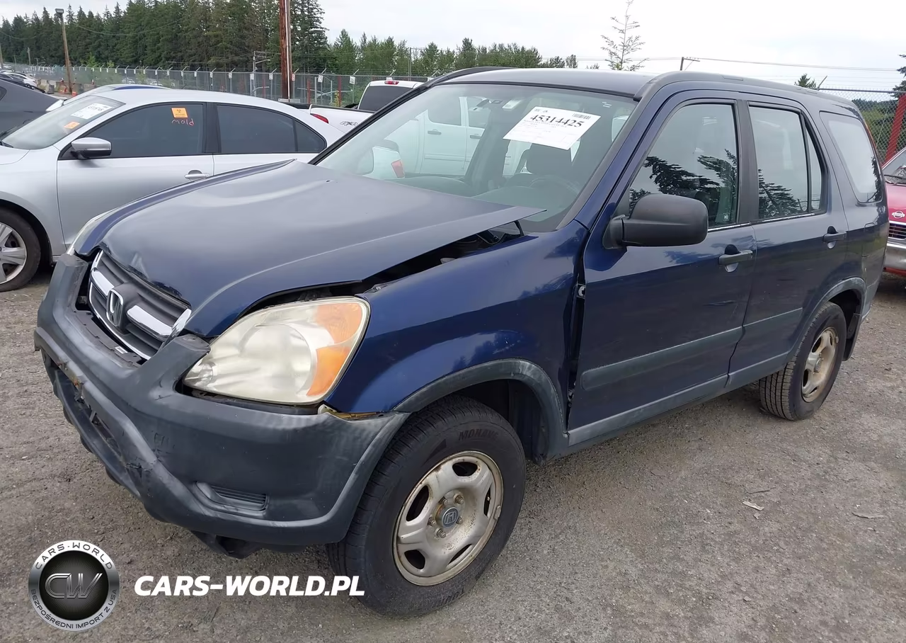 2003 Honda Cr-V Lx VIN:JHLRD68463C012228 - 2
