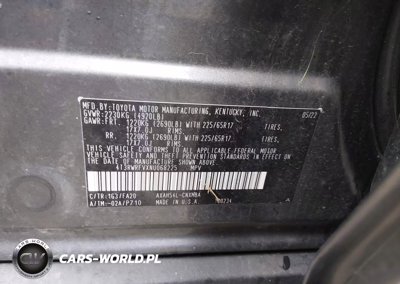 2022 Toyota Rav4 Hybrid Xle VIN:4T3RWRFVXNU068225 - 9