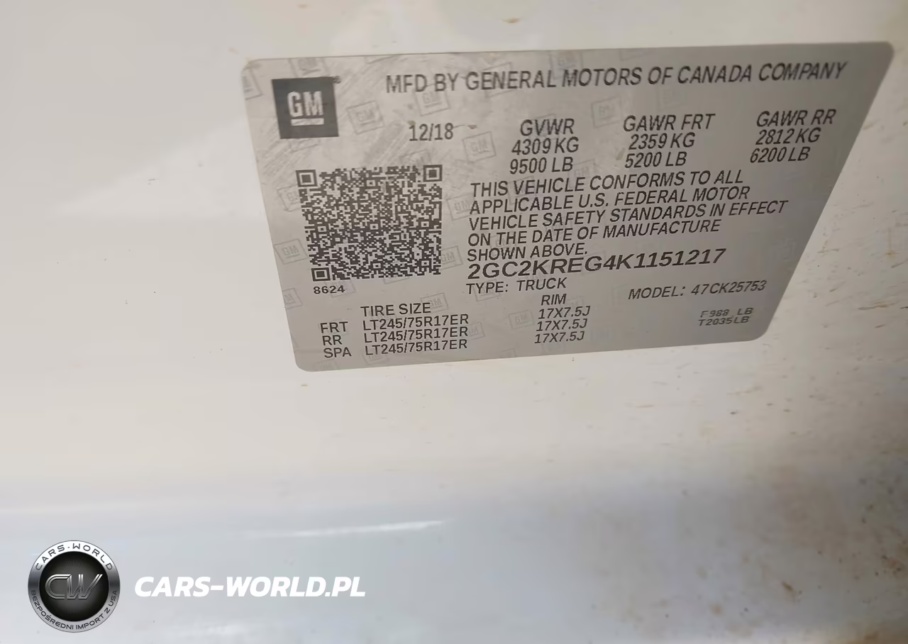 2019 Chevrolet Silverado 2500Hd Wt VIN:2GC2KREG4K1151217 - 8