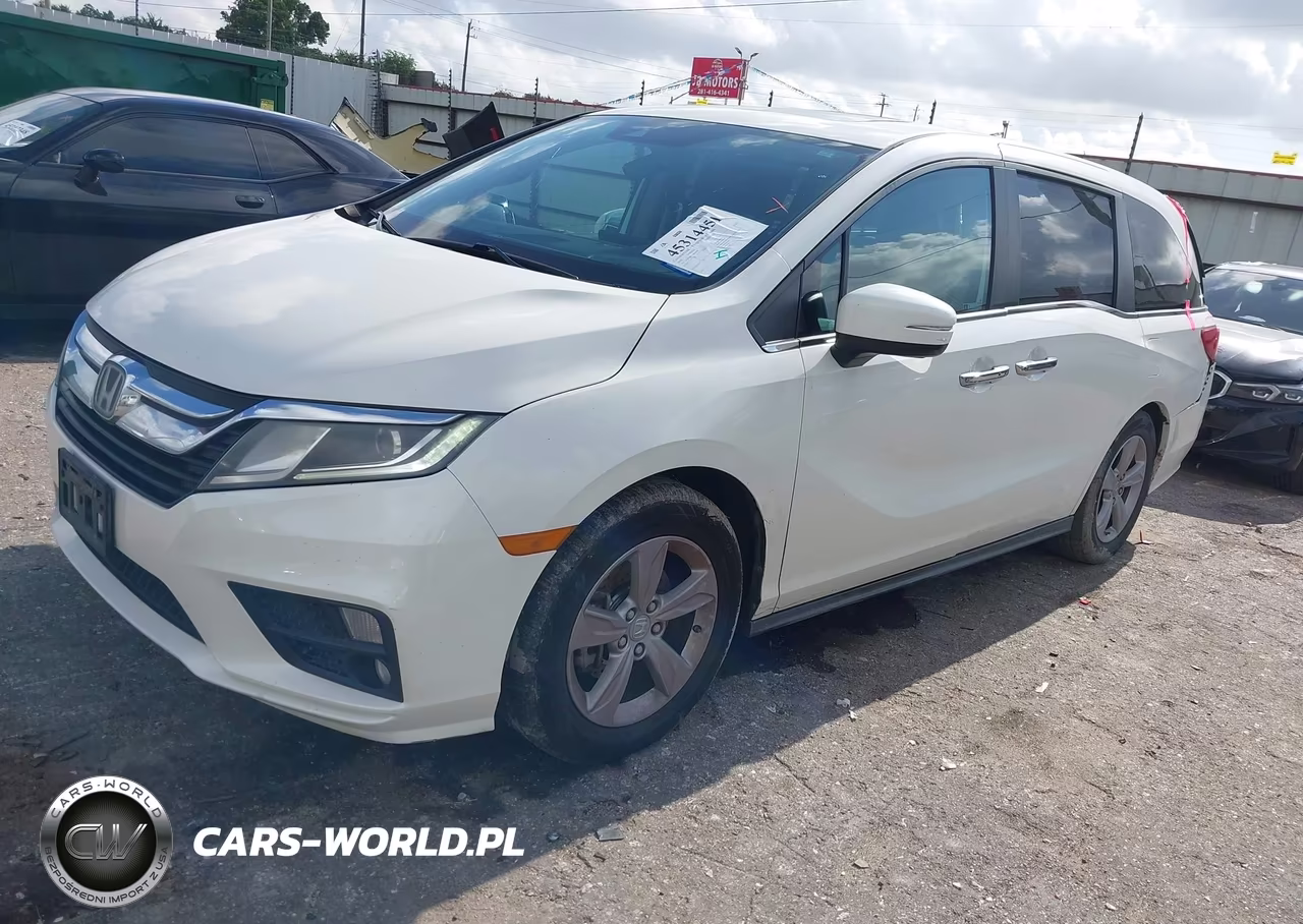 2018 Honda Odyssey Ex-L VIN:5FNRL6H72JB099393 - 2