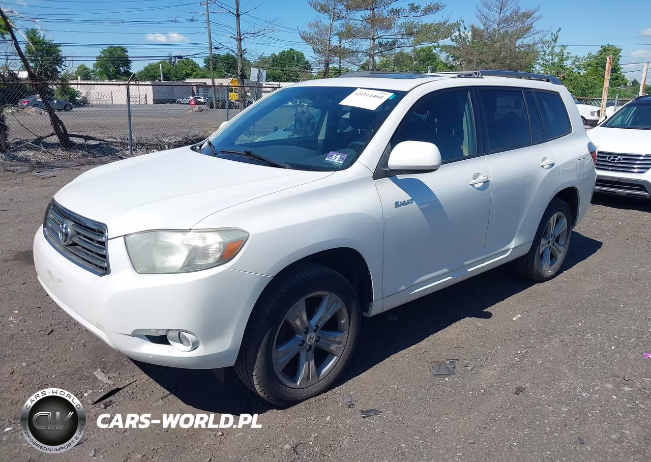 2009 Toyota Highlander Sport VIN:JTEES43A192130765 - 2