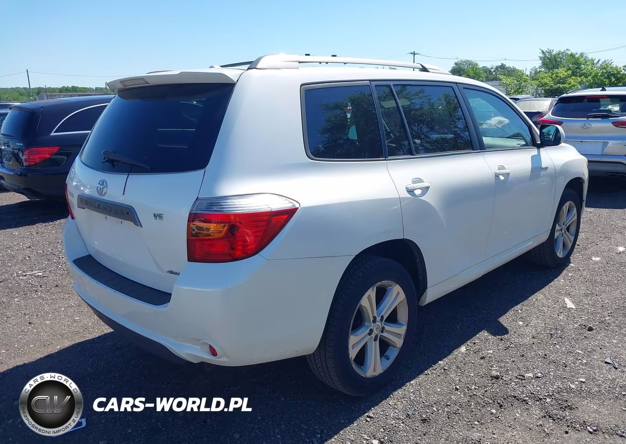 2009 Toyota Highlander Sport VIN:JTEES43A192130765 - 4