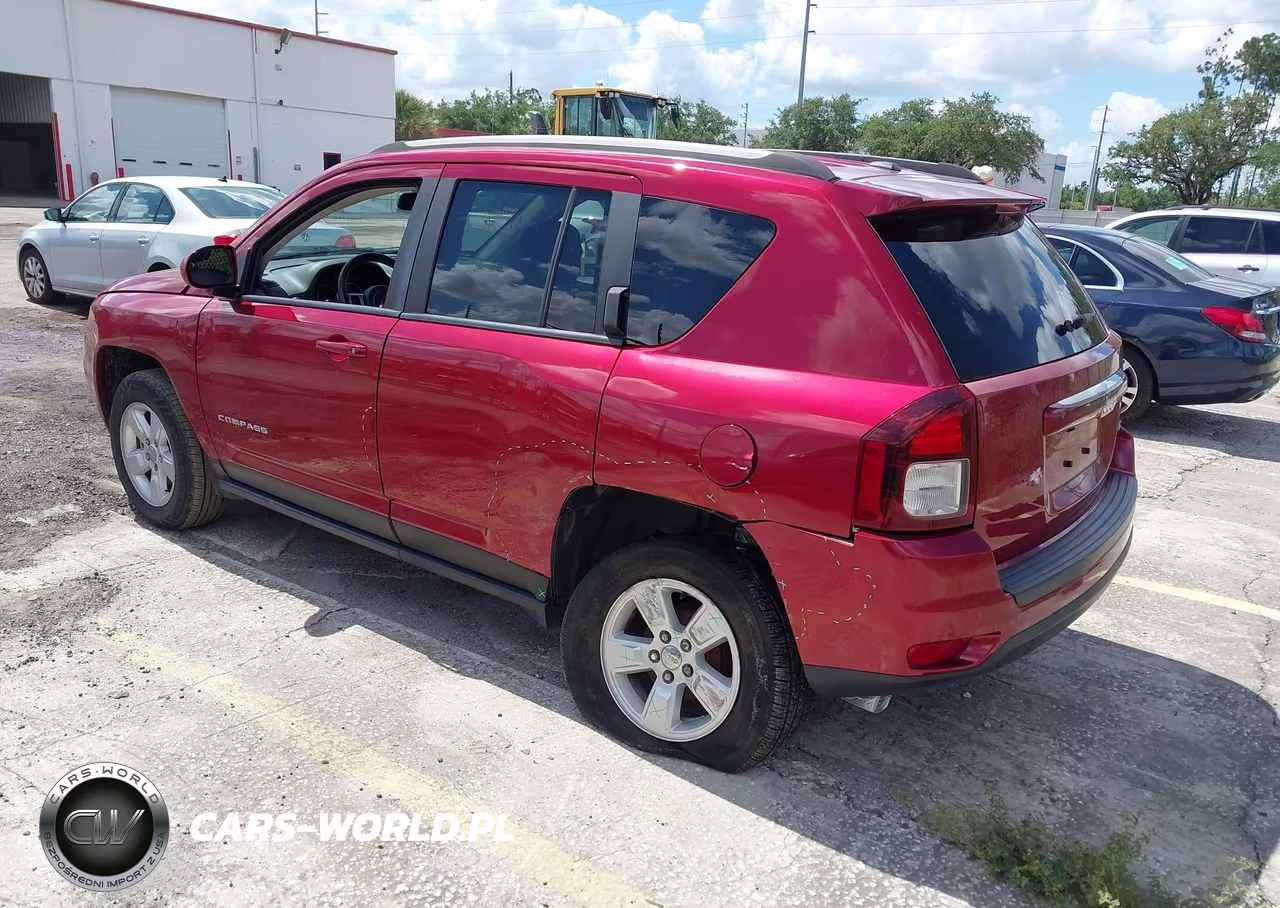 2017 Jeep Compass Latitude Fwd VIN:1C4NJCEA0HD206851 - 3
