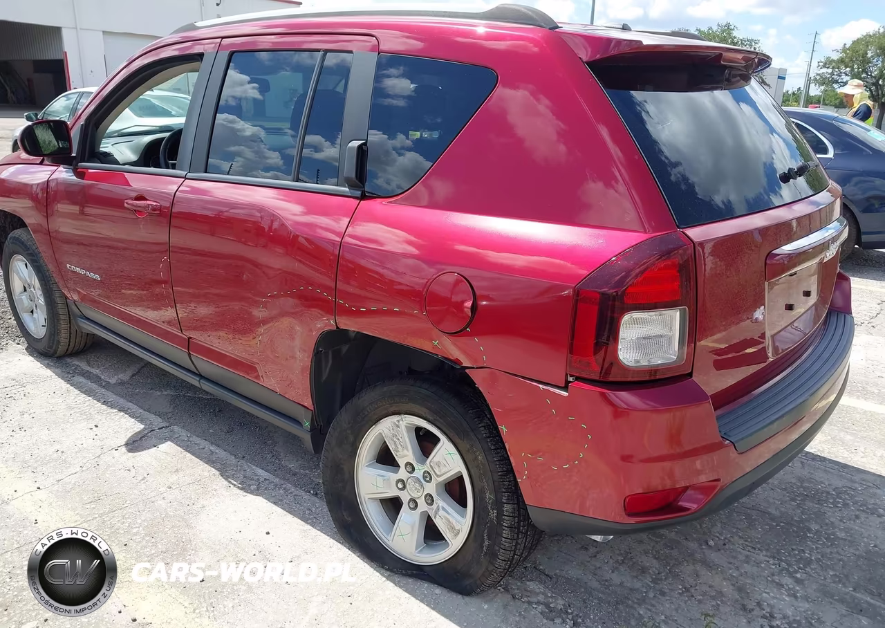 2017 Jeep Compass Latitude Fwd VIN:1C4NJCEA0HD206851 - 6