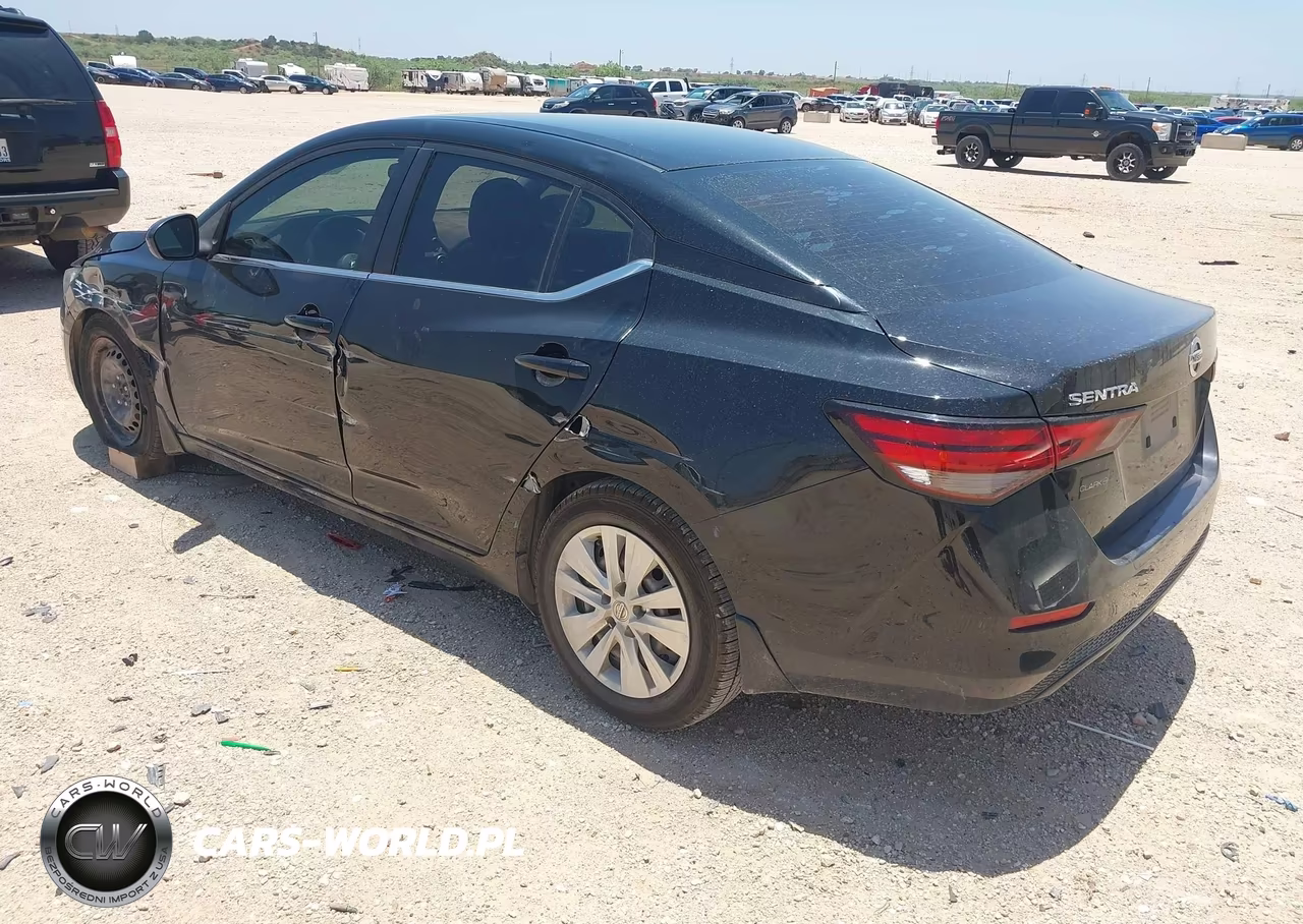 2021 Nissan Sentra S Xtronic Cvt VIN:3N1AB8BV8MY313091 - 3