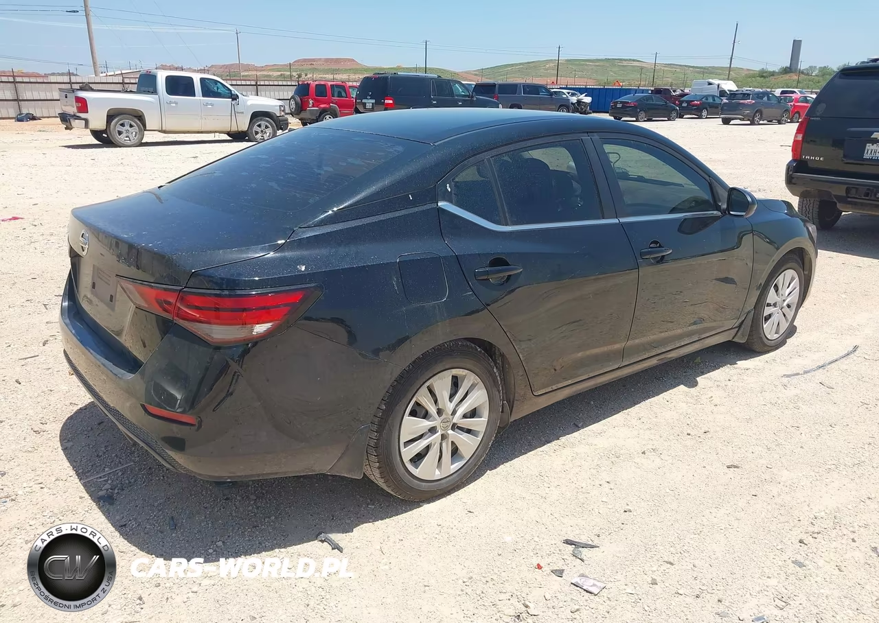 2021 Nissan Sentra S Xtronic Cvt VIN:3N1AB8BV8MY313091 - 4