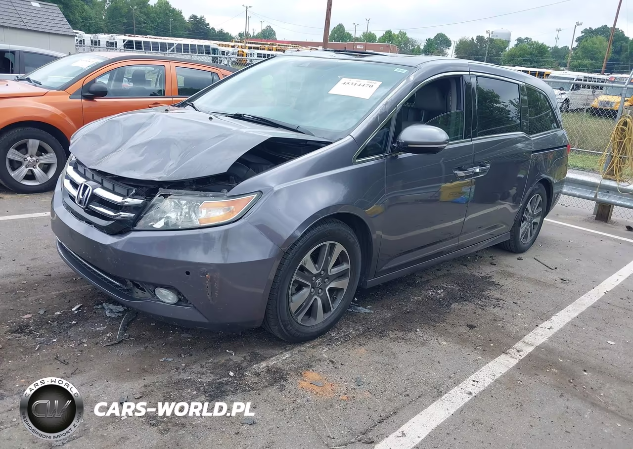 2015 Honda Odyssey Touring-Touring Elite VIN:5FNRL5H94FB070173 - 2