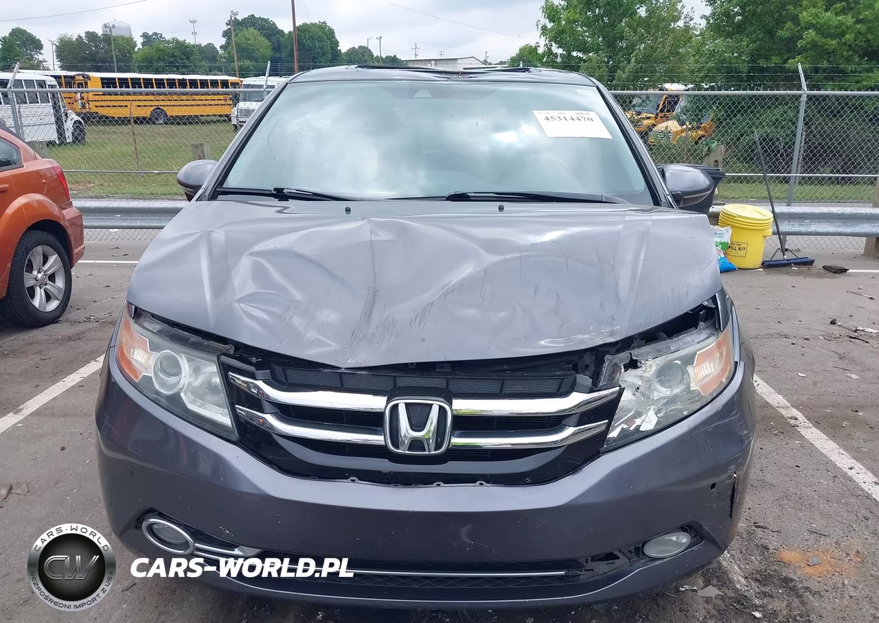 2015 Honda Odyssey Touring-Touring Elite VIN:5FNRL5H94FB070173 - 6