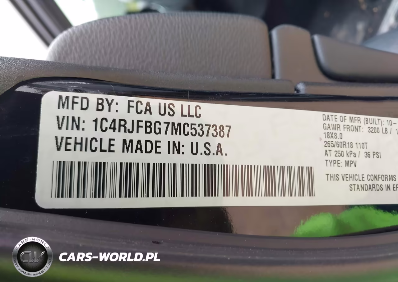 2021 Jeep Grand Cherokee Limited 4X4 VIN:1C4RJFBG7MC537387 - 9