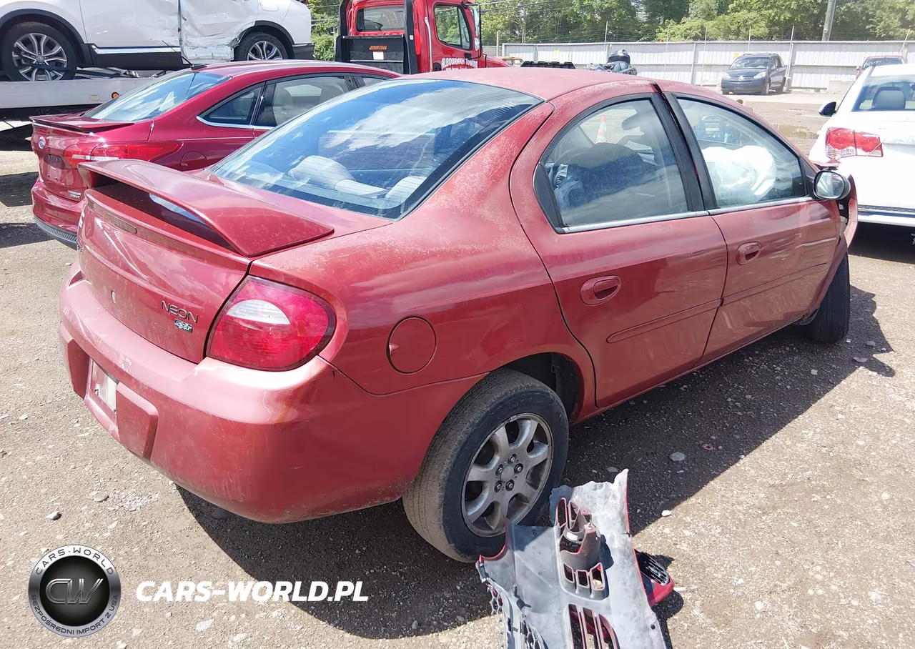 2005 Dodge Neon Sxt VIN:1B3ES56C45D187405 - 4