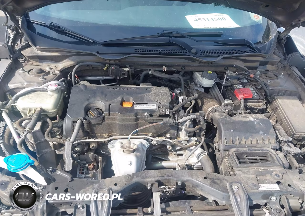2019 Honda Civic Lx VIN:19XFC2F62KE031060 - 10