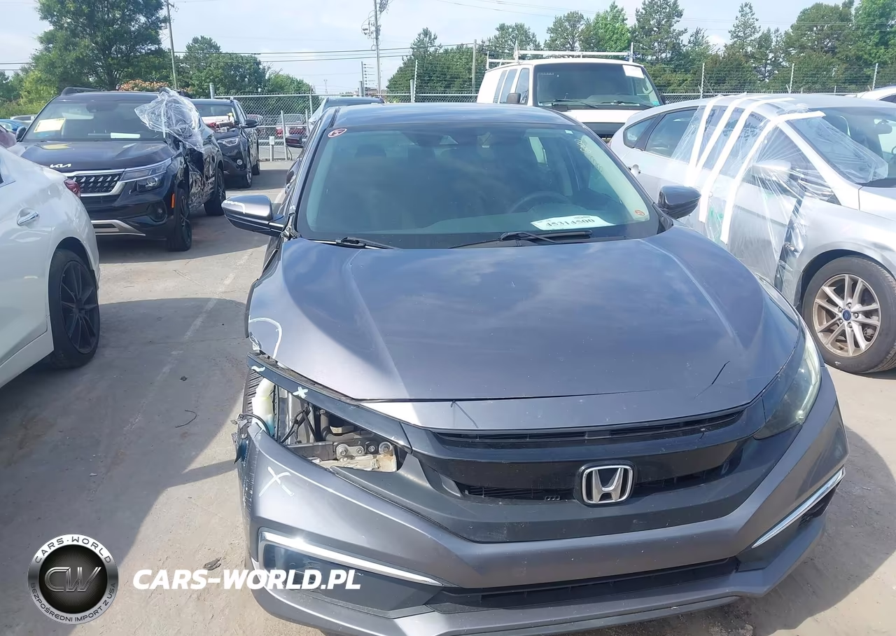 2019 Honda Civic Lx VIN:19XFC2F62KE031060 - 12