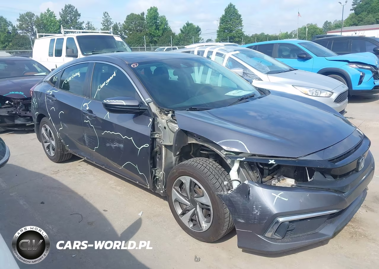 2019 Honda Civic Lx VIN:19XFC2F62KE031060 - 13