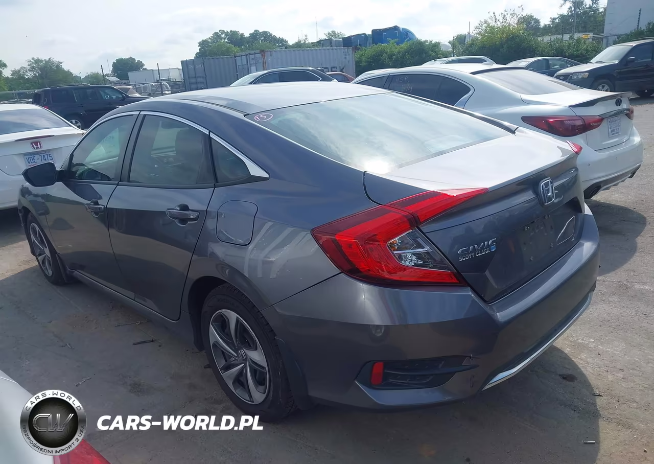 2019 Honda Civic Lx VIN:19XFC2F62KE031060 - 14