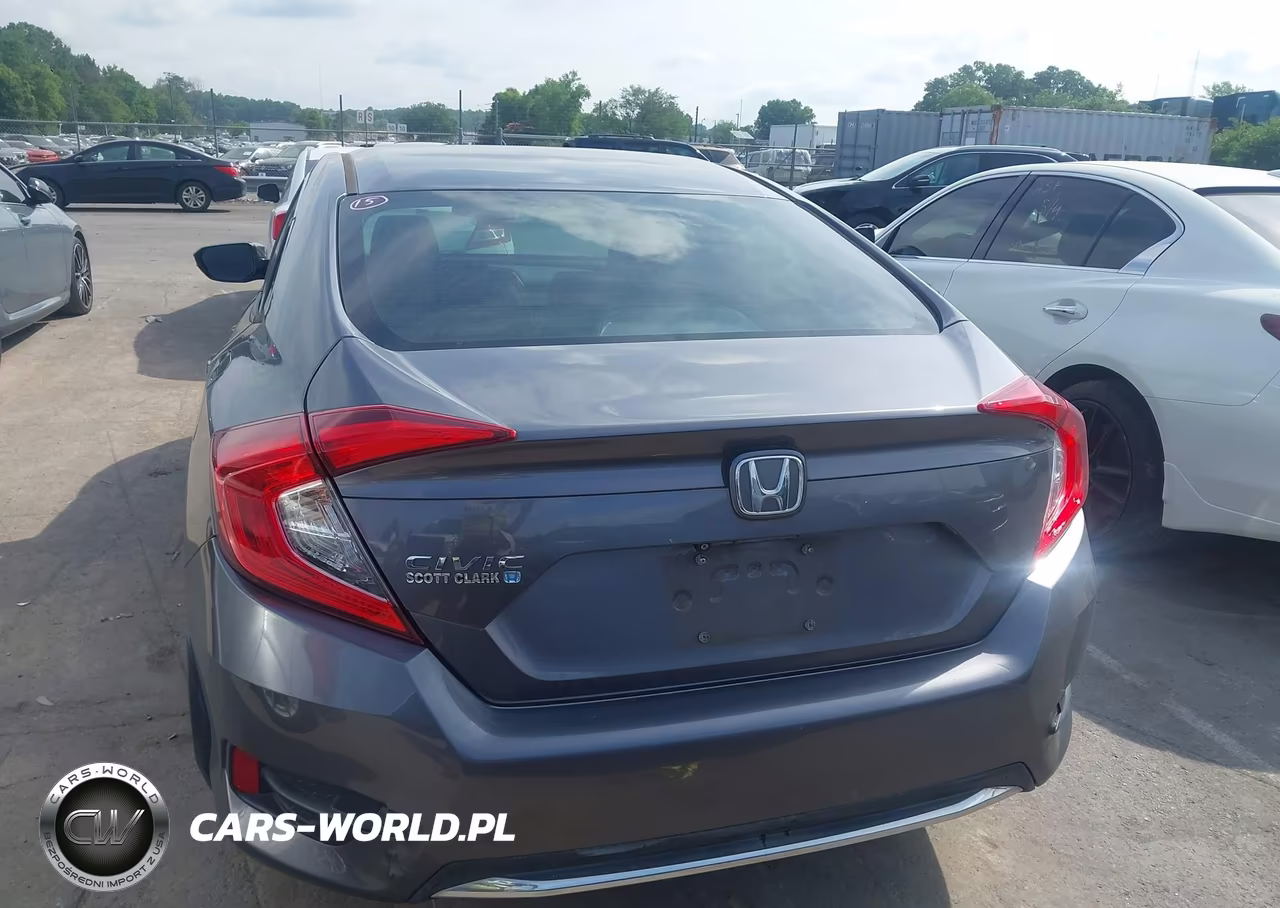 2019 Honda Civic Lx VIN:19XFC2F62KE031060 - 16