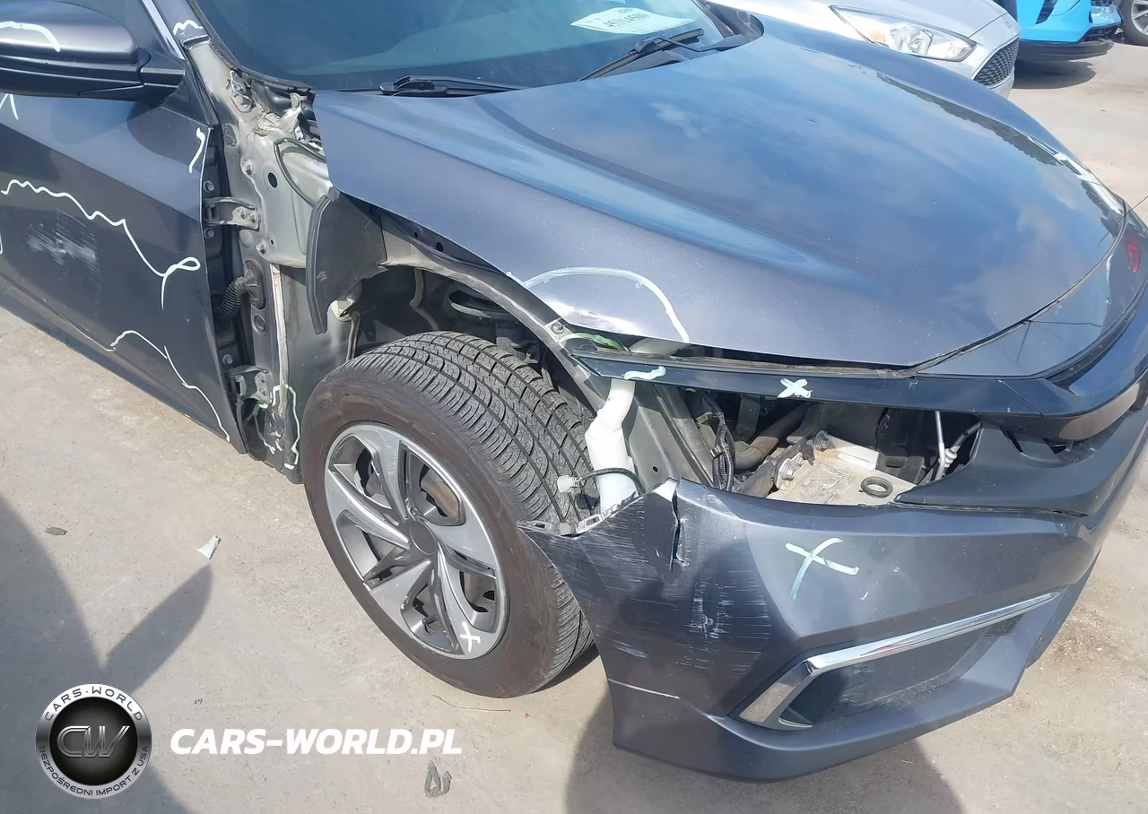 2019 Honda Civic Lx VIN:19XFC2F62KE031060 - 18