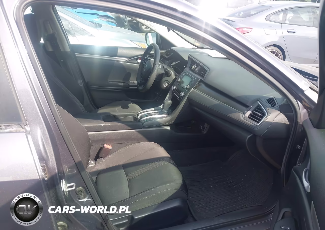 2019 Honda Civic Lx VIN:19XFC2F62KE031060 - 5