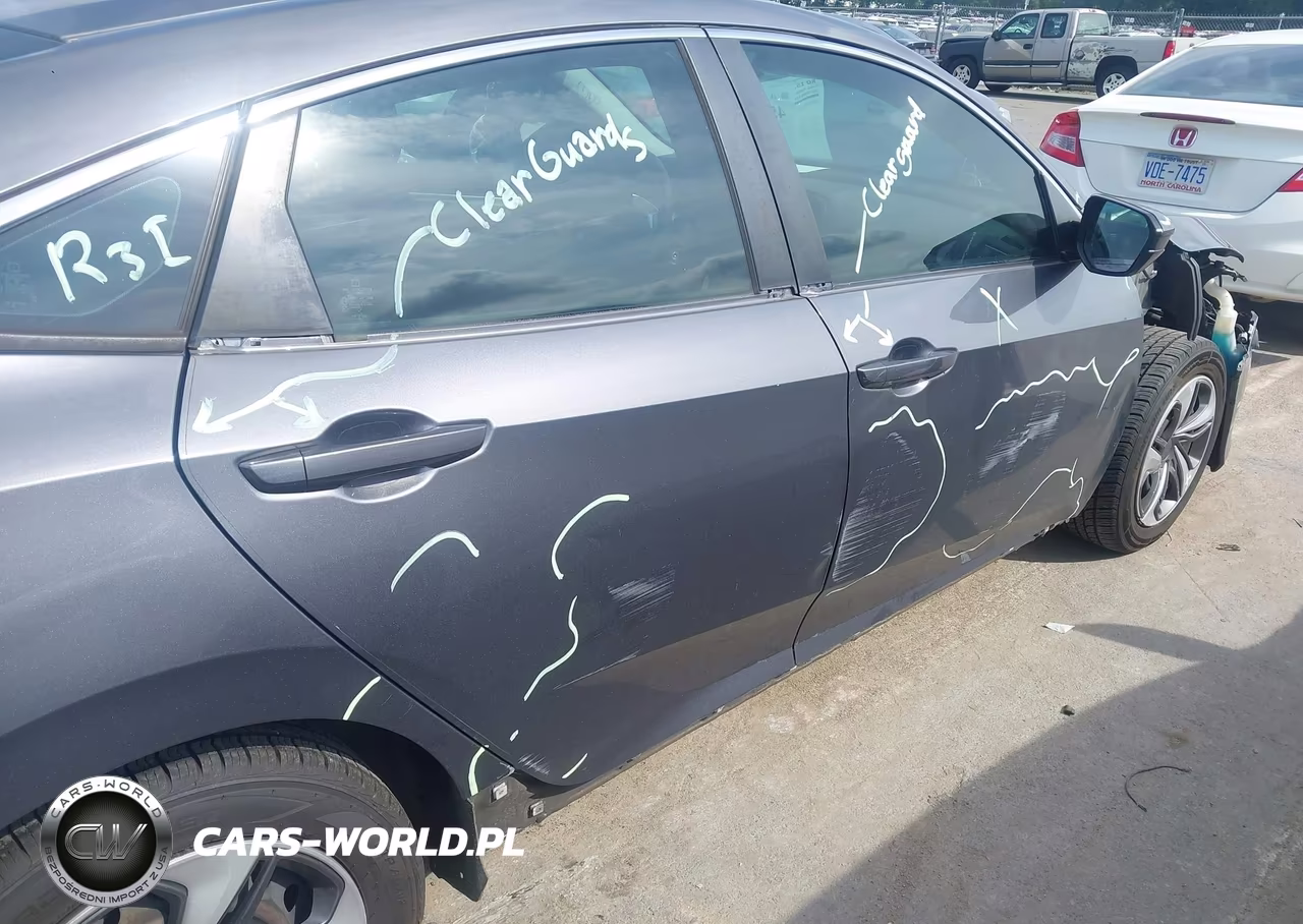 2019 Honda Civic Lx VIN:19XFC2F62KE031060 - 6