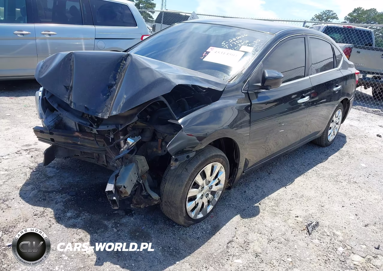 2015 Nissan Sentra S VIN:3N1AB7AP1FY252070 - 2