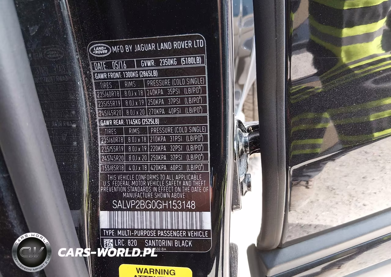2016 Land Rover Range Rover Evoque Se-Se Premium VIN:SALVP2BG0GH153148 - 9