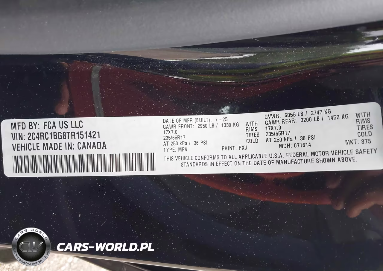2026 Chrysler Pacifica Select VIN:2C4RC1BG8TR151421 - 9