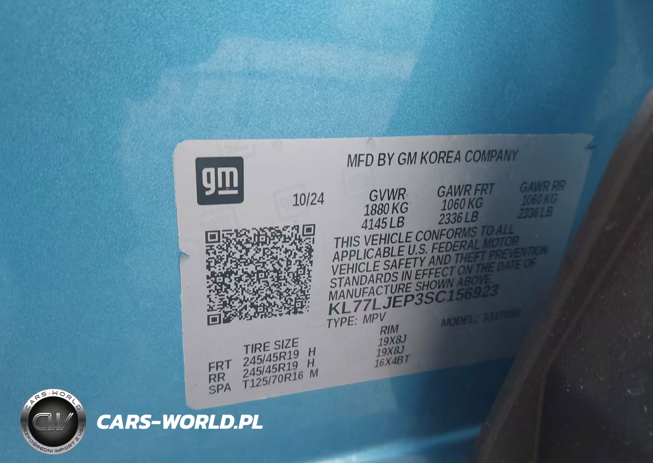2025 Chevrolet Trax Fwd 2Rs VIN:KL77LJEP3SC156923 - 9