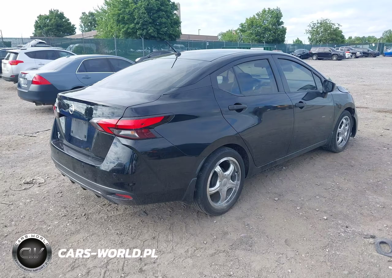 2020 Nissan Versa S Xtronic Cvt VIN:3N1CN8DV3LL813345 - 4