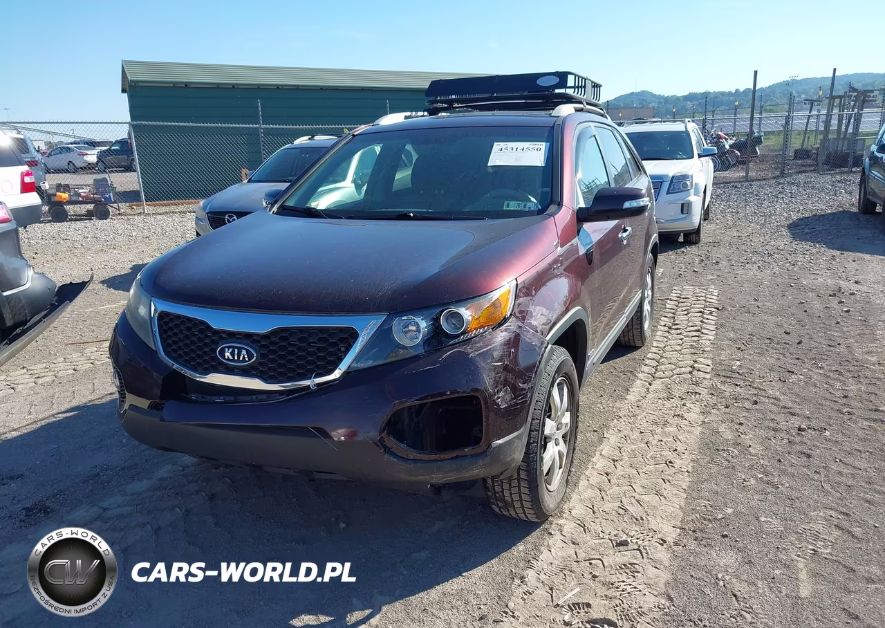 2012 Kia Sorento Lx VIN:5XYKTCA6XCG285390 - 2