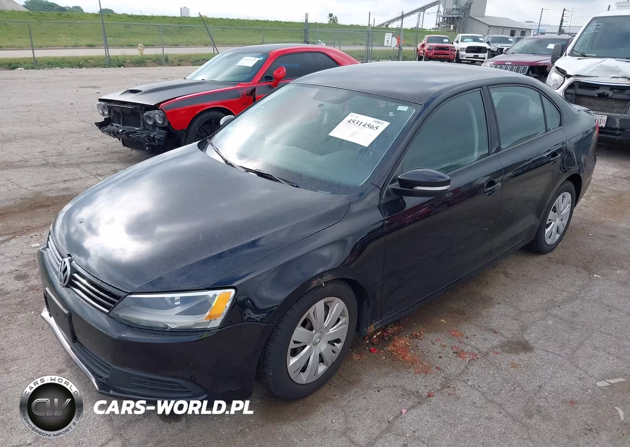 2012 Volkswagen Jetta 2.5L Se VIN:3VWDX7AJ9CM307307 - 2