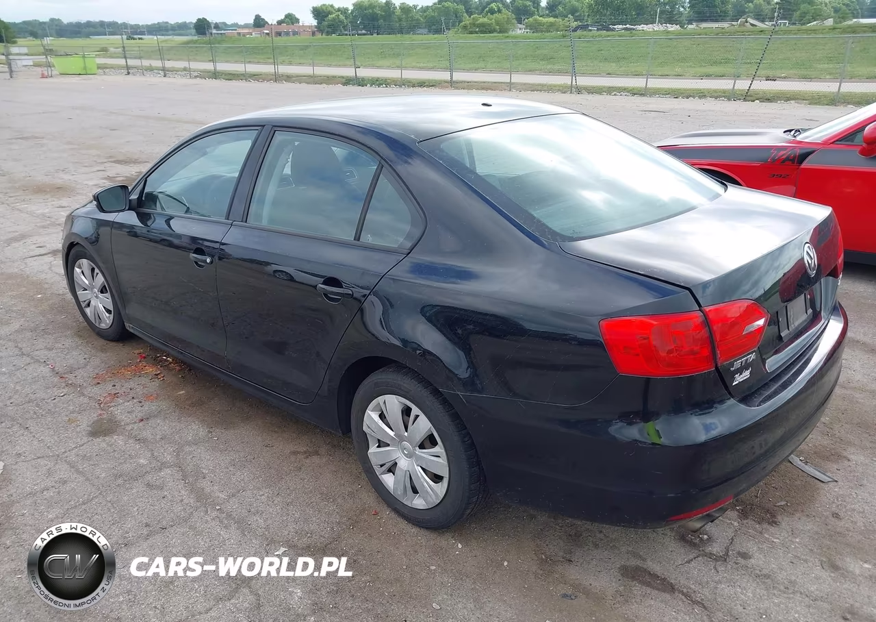 2012 Volkswagen Jetta 2.5L Se VIN:3VWDX7AJ9CM307307 - 3