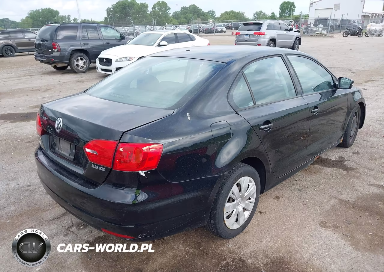 2012 Volkswagen Jetta 2.5L Se VIN:3VWDX7AJ9CM307307 - 4