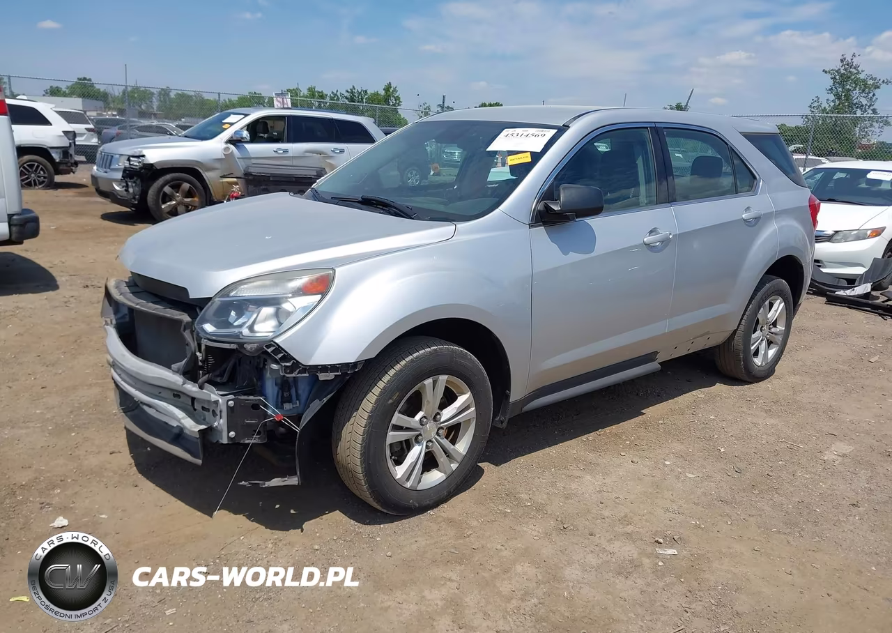 2017 Chevrolet Equinox Ls VIN:2GNALBEKXH1589406 - 2