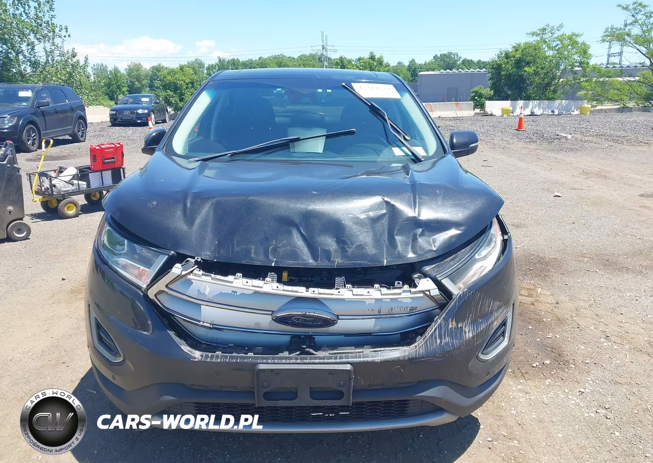 2015 Ford Edge Titanium VIN:2FMPK4K82FBB63478 - 12