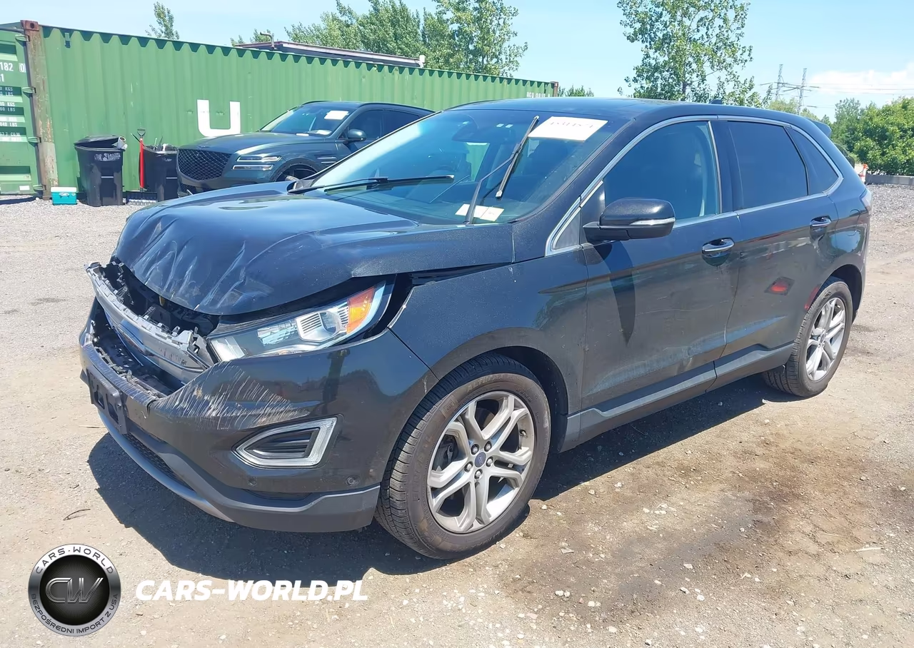 2015 Ford Edge Titanium VIN:2FMPK4K82FBB63478 - 2