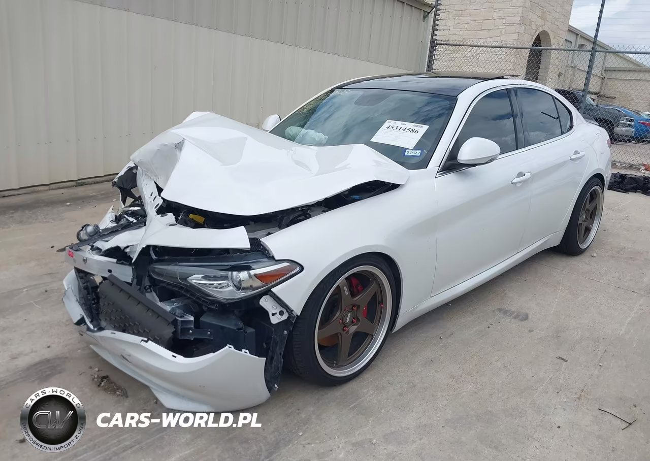 2019 Alfa Romeo Giulia Ti Lusso Rwd VIN:ZARFAMBN1K7601196 - 2