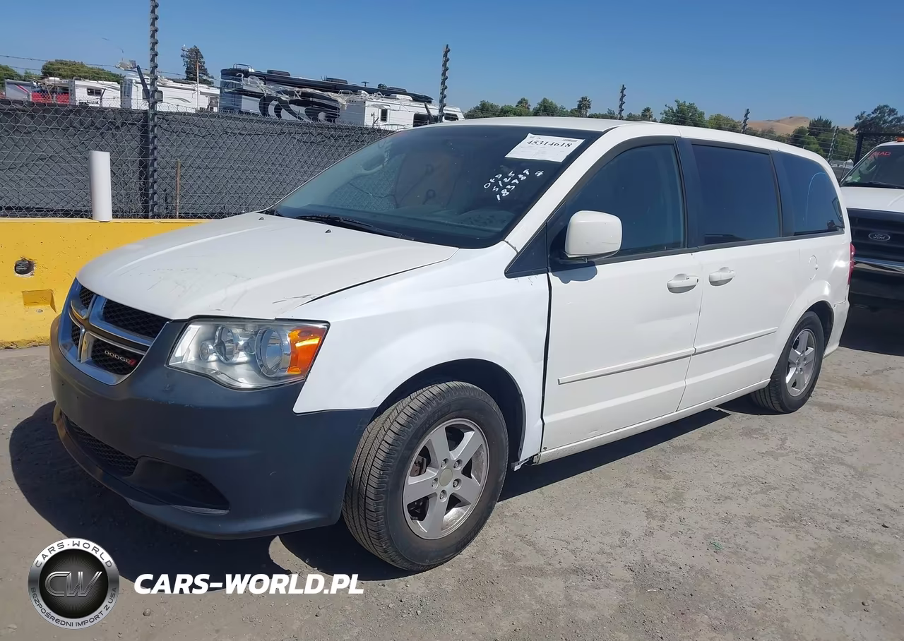 2013 Dodge Grand Caravan Sxt VIN:2C4RDGCG5DR523930 - 2