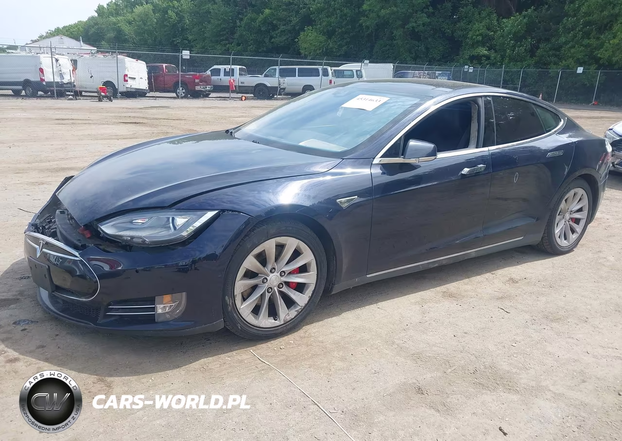 2014 Tesla Model S P85D VIN:5YJSA1H2XEFP65808 - 2