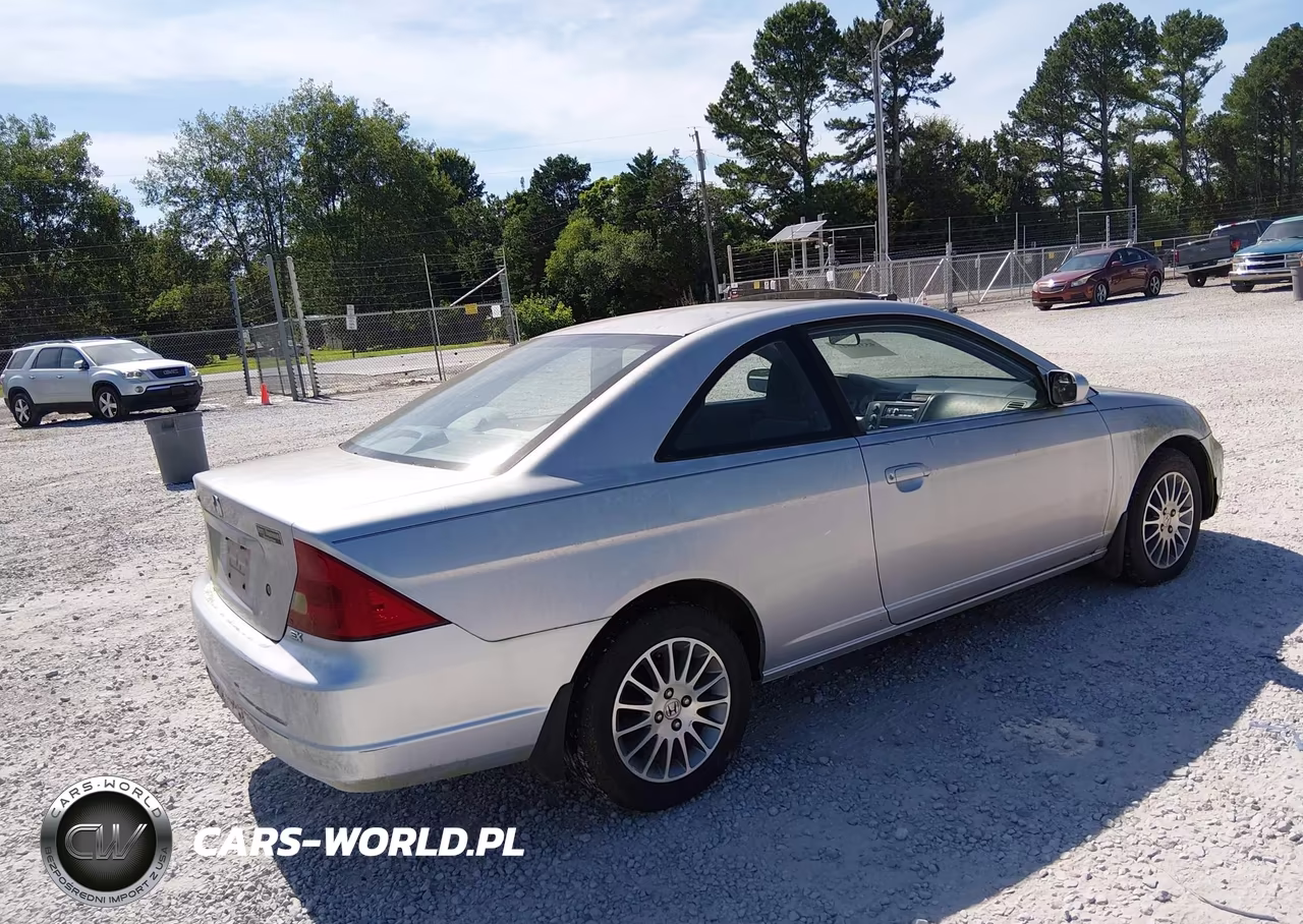 2001 Honda Civic Ex VIN:1HGEM22971L091013 - 4