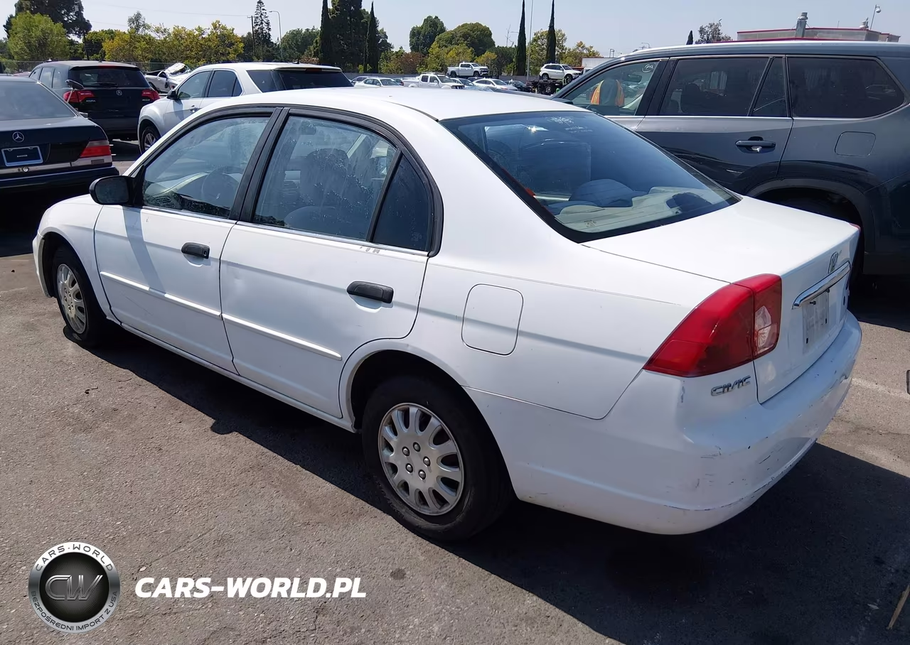2001 Honda Civic Lx VIN:2HGES16541H545609 - 3