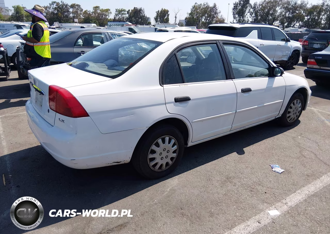 2001 Honda Civic Lx VIN:2HGES16541H545609 - 4