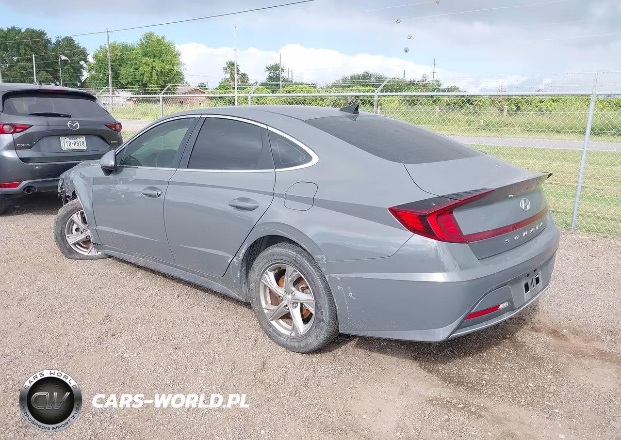 2021 Hyundai Sonata Se VIN:5NPEG4JA8MH076509 - 3