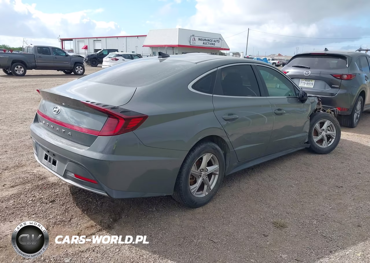 2021 Hyundai Sonata Se VIN:5NPEG4JA8MH076509 - 4