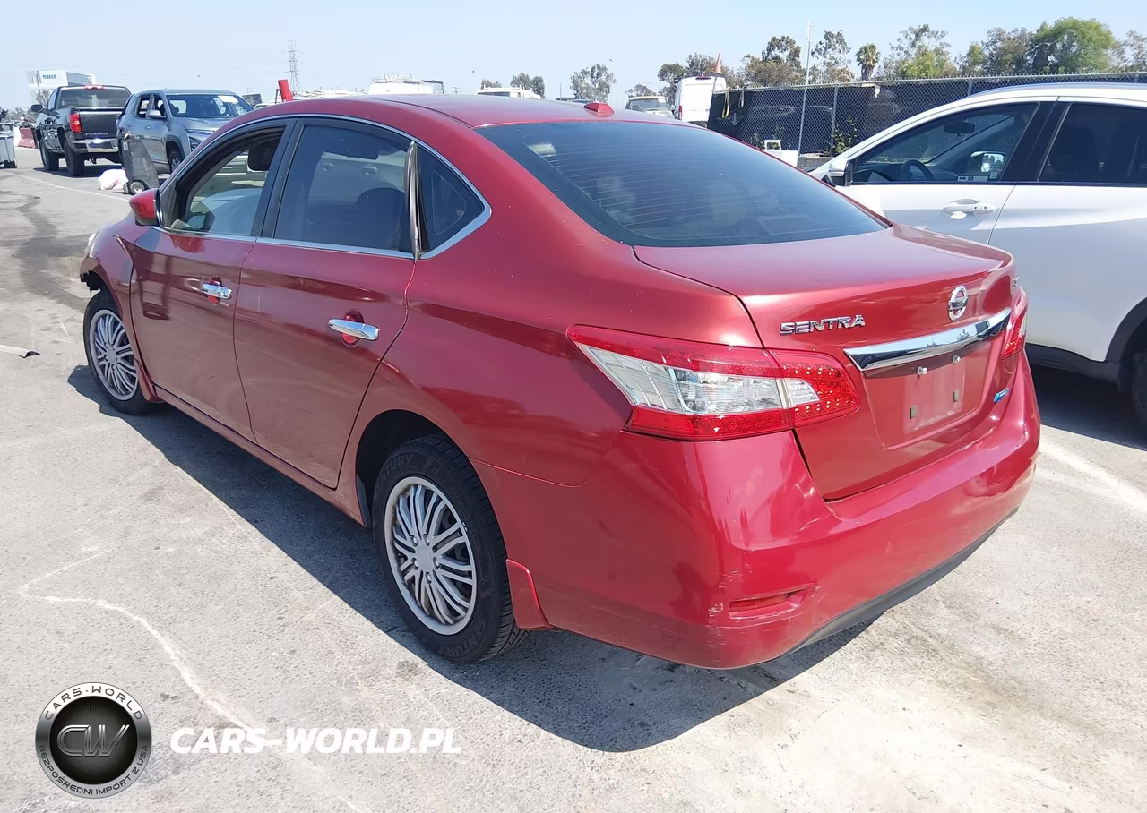 2014 Nissan Sentra Sv VIN:3N1AB7AP3EY297252 - 3